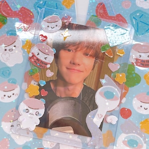 Seventeen Carat Sticker Sheet | Seventeen Kpop Sticker | Polco Sticker | SVT Kpop Sticker