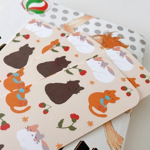 Kitty Bookmark | kawaii bookmark | cat bookmark | handmade bookmark | gifts for book lovers!