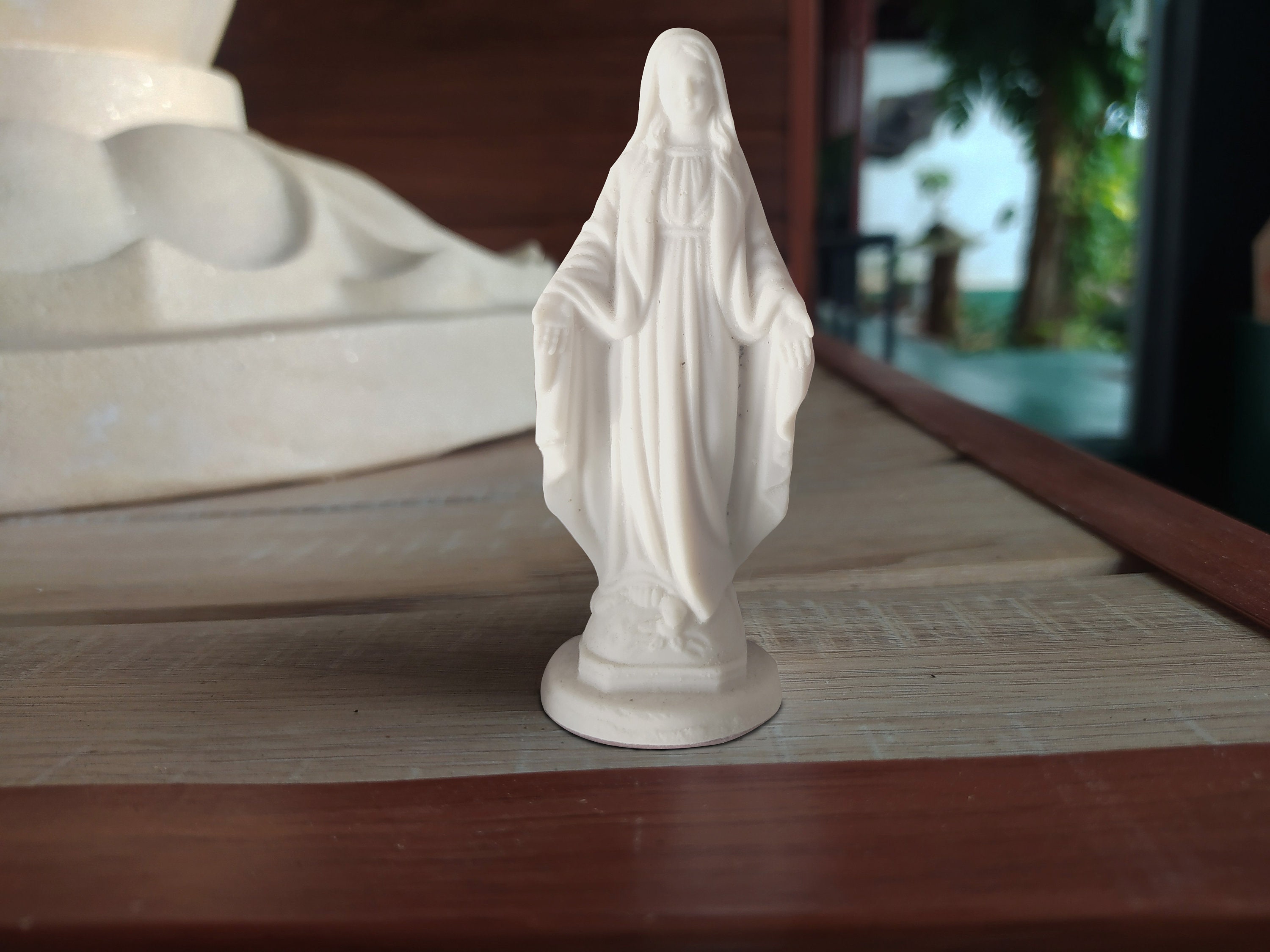 Virgin Mary Mini Sculpture,mother of Jesus,our Lady of Grace,madonna