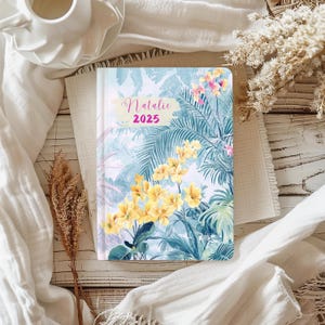 Cuaderno de tapa dura personalizado Perdido en el paraíso, regalo para mejores amigas, damas de honor, compañeras de trabajo, esposas, hijas, diario de escritura creativa