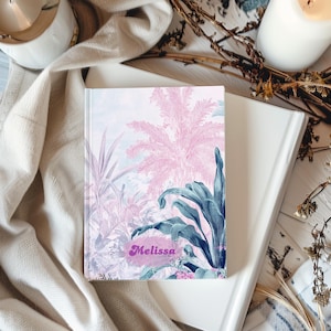 Bonito cuaderno de tapa dura personalizado y vibrante, regalo para suegra, mejor amiga, escritora, esposa, hija, diario de escritura creativa