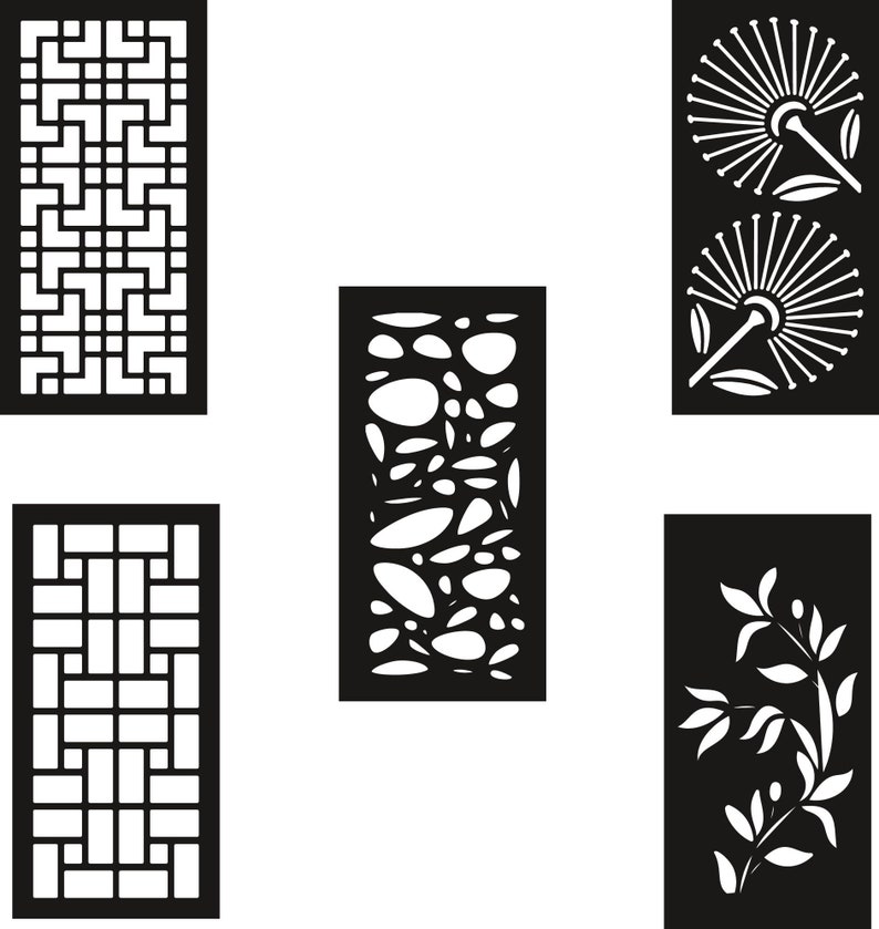 Laser Cut Garden and Wall Art Screens 50 Designs Etsy