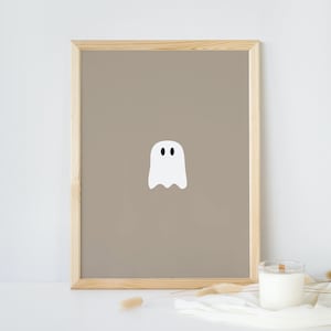 Geist Halloween digitales Poster | Halloween Geist | Halloween Dekoration Geist digital