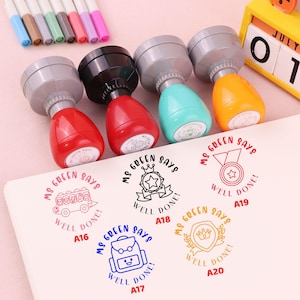 Teacher Classroom Stamp - Custom Teacher Stamp, Teacher Comment Stamp, Reward Stamps, Teacher Appreciation Gift