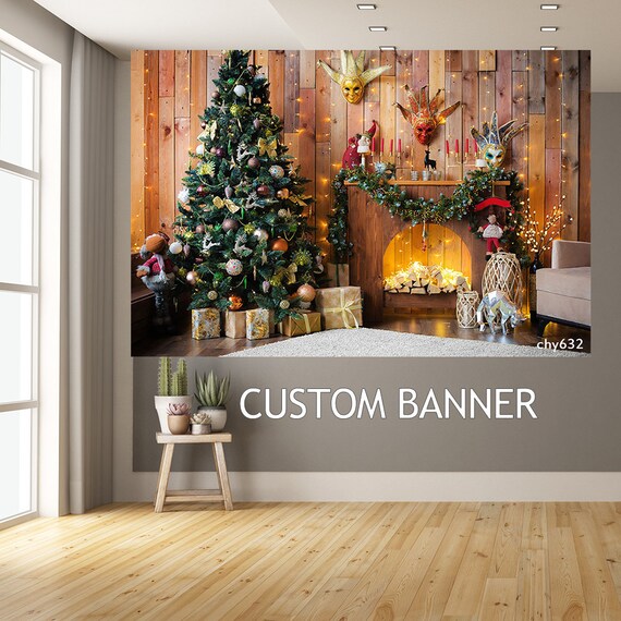 Christmas tapestry with lights hotsell
