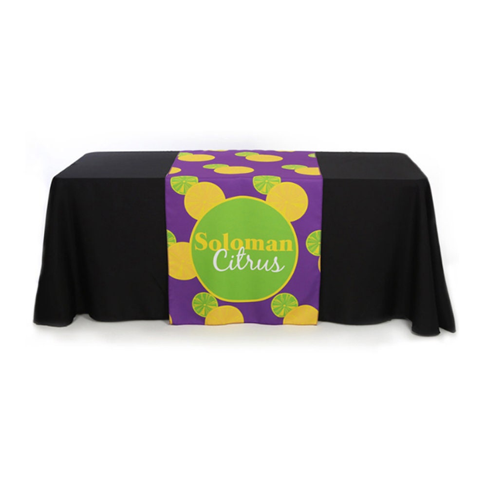 Custom Table Cloths Event Table Cloth Table Cloth 3 Sided Etsy UK