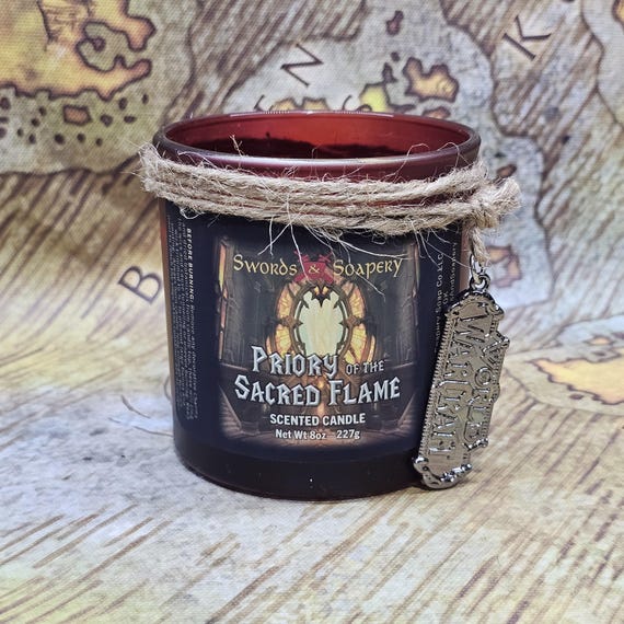 Priory of the Sacred Flame | World Of Warcraft Candle | Lich King Dragonflight Paladin Death Knight Druid Mage Rogue Demon Hunter Shaman