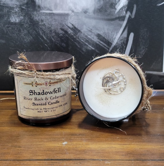 Shadowfell D&D Embellished 7-oz Glass Tumbler Candles * Dungeons and Dragons-Inspired