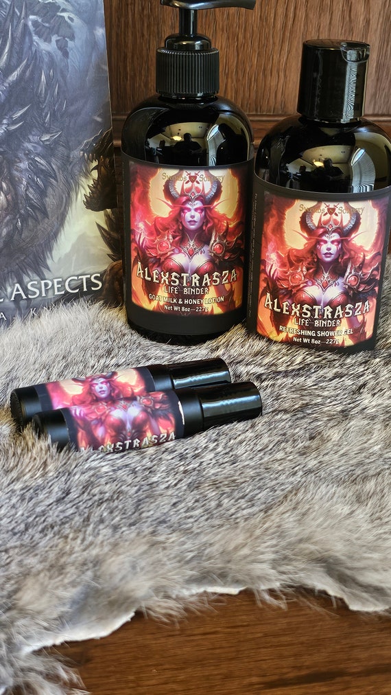 Alexstrasza the Life-Binder World of Warcraft WOW Body Wash, Lotion & Fragrance Collection