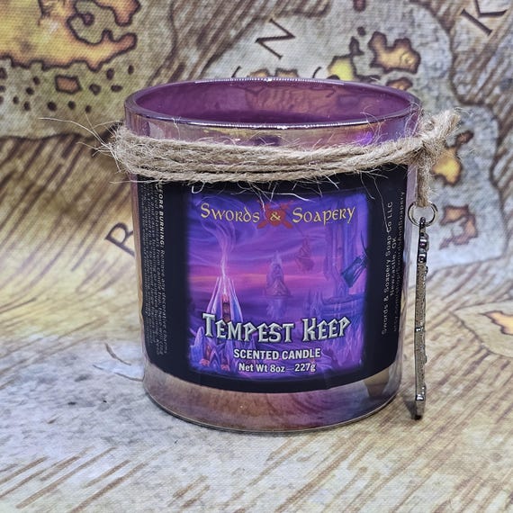 Tempest Keep  | World Of Warcraft Candle | Lich King Dragonflight War Within Paladin Death Knight Druid Mage Rogue Demon Hunter Shaman