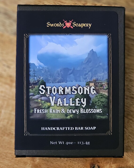 STORMSONG VALLEY World of Warcraft WOW Artisan Soap Bars