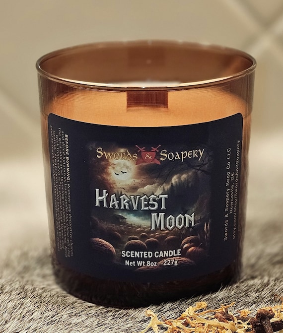 Harvest Moon 7-oz Glass Tumbler Candles