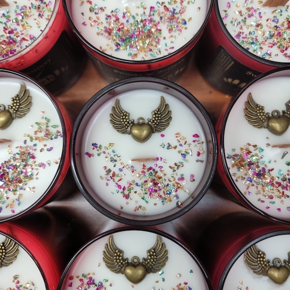 Karlach - The Zariel Tiefling - Baldur's Gate D&D Embellished 7-oz Glass Tumbler Candles * Dungeons and Dragons-Inspired