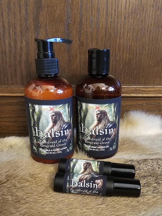 Halsin Baldur's Gate D&D Body and Fragrance Collection Dungeons and Dragons-Inspired