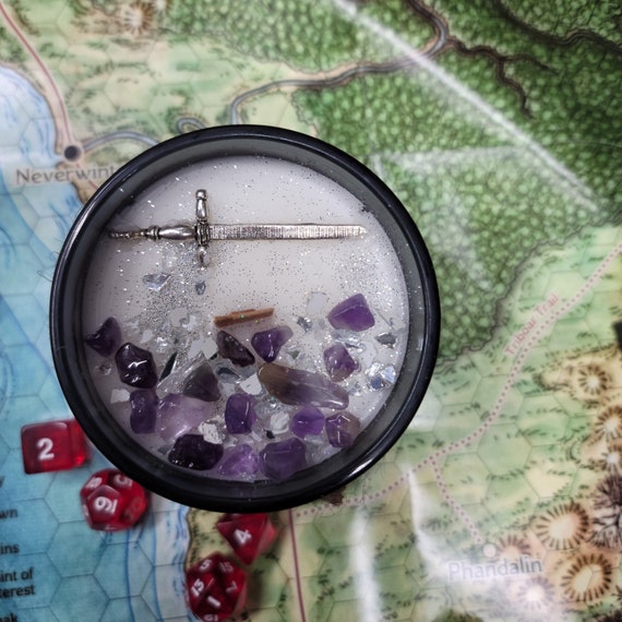 Neverwinter D&D Embellished 7-oz Glass Tumbler Candles * Dungeons and Dragons-Inspired