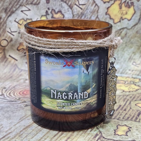 Nagrand  | World Of Warcraft Candle | Lich King Dragonflight War Within Paladin Death Knight Druid Mage Rogue Demon Hunter Shaman