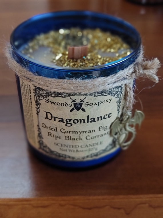 Dragonlance D&D Embellished 7-oz Glass Tumbler Candles * Dungeons and Dragons-Inspired
