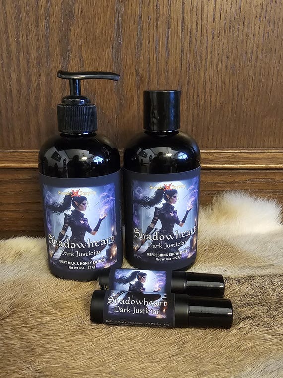 Dark Justiciar Shadowheart Baldur's Gate D&D Body and Fragrance Collection Dungeons and Dragons-Inspired