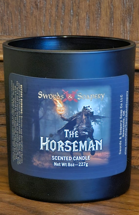 The Horseman 7-oz Glass Tumbler Candles