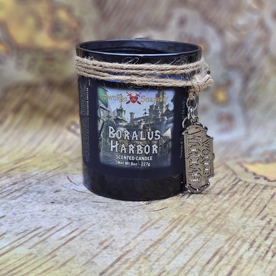 Boralus Harbor | World Of Warcraft Candle | Lich King Dragonflight War Within Paladin Death Knight Druid Mage Rogue Demon Hunter Shaman