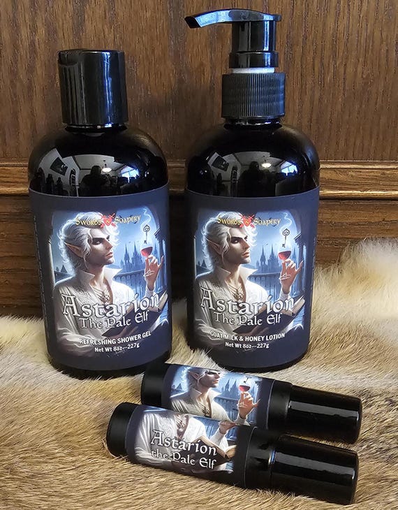 Astarion Baldur's Gate D&D Body and Fragrance Collection Dungeons and Dragons-Inspired