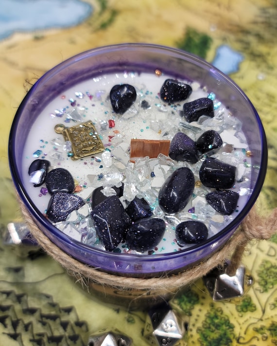 Gale the Wizard of Waterdeep Baldur's Gate D&D Embellished 7-oz Glass Tumbler Candles * Dungeons and Dragons-Inspired