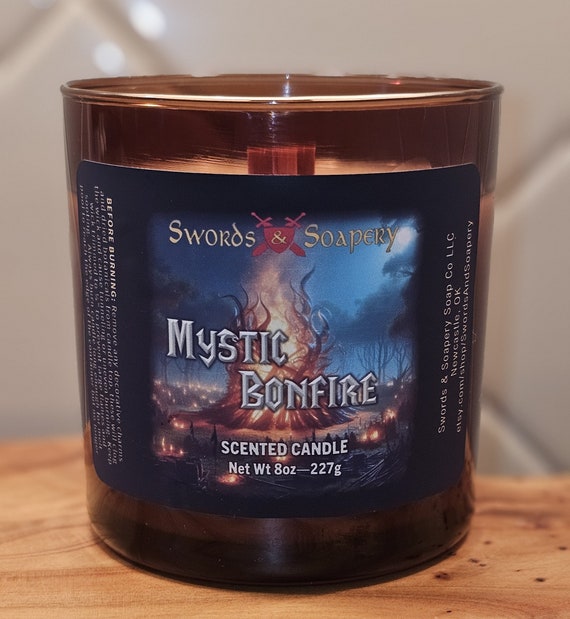 Mystic Bonfire 7-oz Glass Tumbler Candles