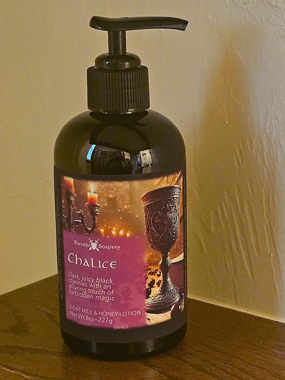 CHALICE Fantasy-Inspired Bath & Body Fragrance Collection - Shower Gel, Lotion, Roll-on Perfume, Body Butter