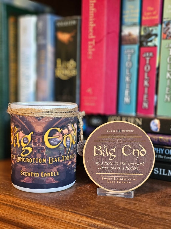 BAG END Embellished 7-oz Glass Tumbler Candle * Tolkien/Lord of the Rings/Hobbit/Middle-Earth-Inspired