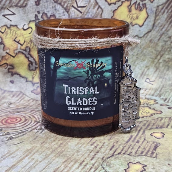 Tirisfal Glades  | World Of Warcraft Candle | Lich King Dragonflight War Within Paladin Death Knight Druid Mage Rogue Demon Hunter Shaman