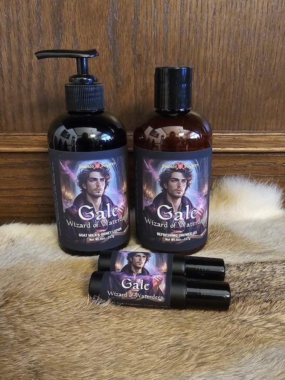 Gale Baldur's Gate D&D Body and Fragrance Collection Dungeons and Dragons-Inspired