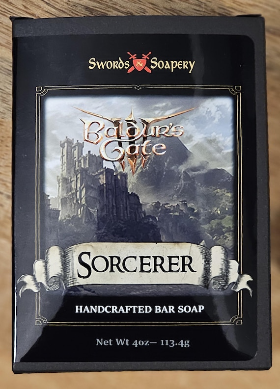 SORCERER Baldur's Gate 3/D&D Artisan Soap Bars