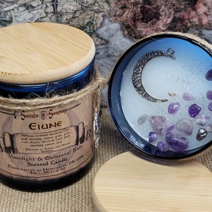 Elune | World Of Warcraft Candle | Lich King Dragonflight War Within Paladin Death Knight Druid Mage Rogue Demon Hunter Shaman