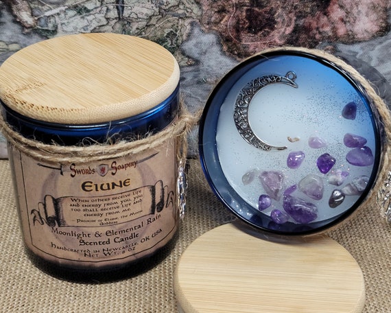 Elune | World Of Warcraft Candle | Lich King Dragonflight War Within Paladin Death Knight Druid Mage Rogue Demon Hunter Shaman