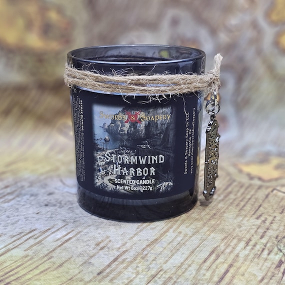 Stormwind Harbor  | World Of Warcraft Candle | Lich King Dragonflight War Within Paladin Death Knight Druid Mage Rogue Demon Hunter Shaman