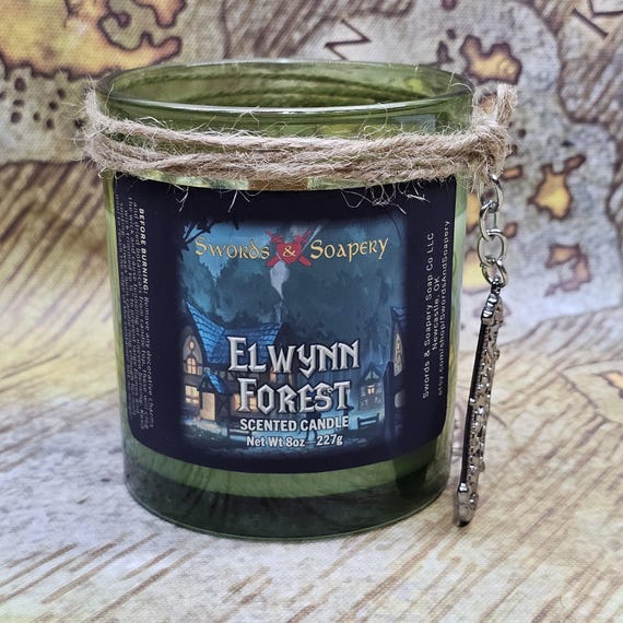 Elwynn Forest | World Of Warcraft Candle | Lich King Dragonflight War Within Paladin Death Knight Druid Mage Rogue Demon Hunter Shaman