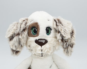 ITH in the hoop embroidery file puppy, 1 size,16x26cm hoop