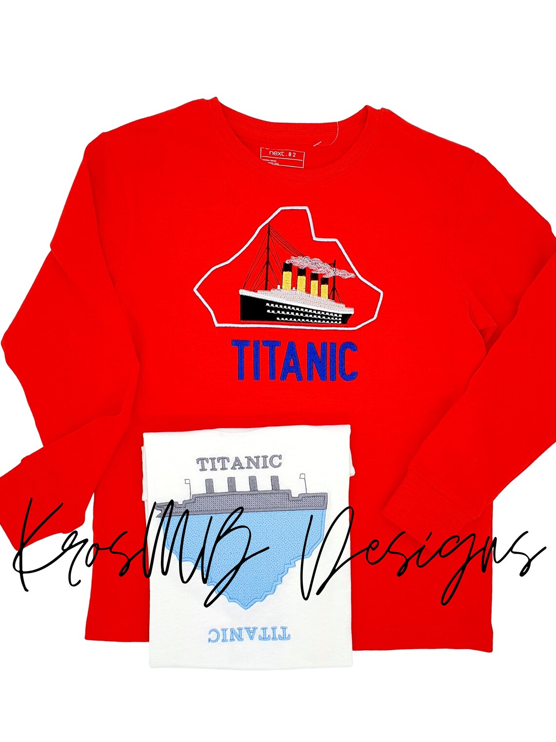 Titanic Ship Applique Embroidery Design20x30cm Hoop Cute Etsy