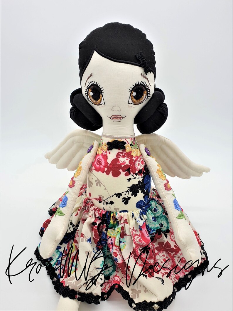 Ith in the hoop button joint rag doll embroidery design  etsy Ith in the hoop button joint rag doll embroidery design  etsy