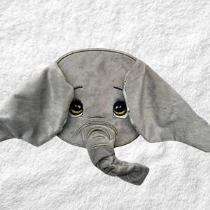 elephant baby shower embroidery design