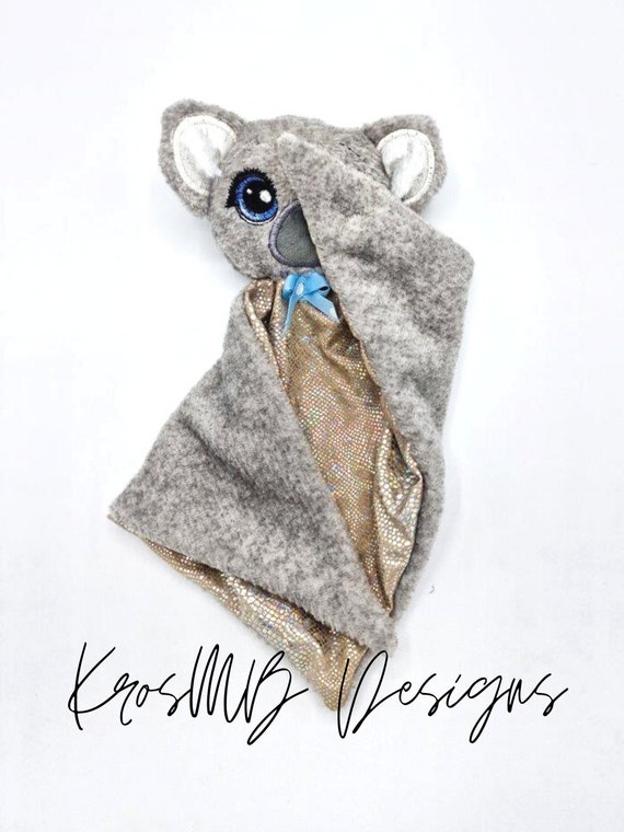 KOALA Baby Lovey Pattern in the Hoop Machine Embroidery File 13 Cm X 18 Cm Hoop 5 in X 7 in Hoop Etsy Canada
