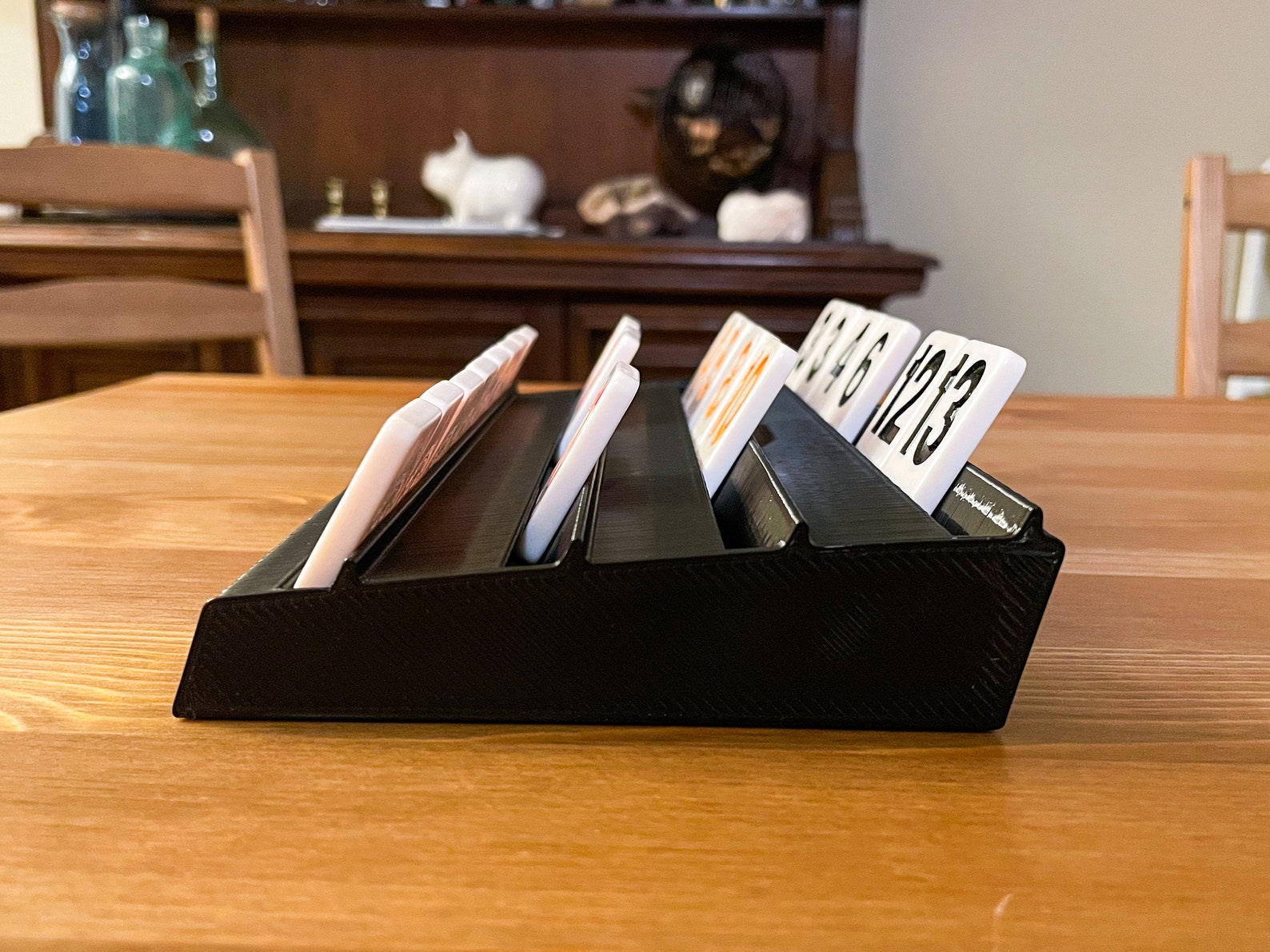 Four Tiered Rummikub Rack Large Numbers Edition 9 Etsy
