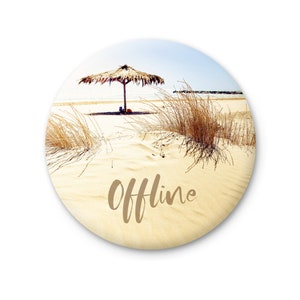 Offline travel inspired fridge magnet, unique motivational and fun fridge magnets with photo, inspirational cute gift refrigerator magnet