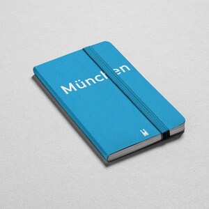 München Travel Journal Notizbuch, München Reisegeschenk, Inspirational Tagebuch Skizzenbuch illustriert mit Fotografien, München Geschenke