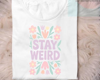 Reste bizarre PNG | Sublimation de fleurs groovy | Esthétique rétro en téléchargement numérique | Clipart bohème hippie pour chemises et gobelets | Maximaliste