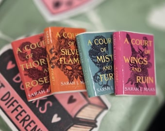 Mini-livre fait main, Extinction des feux, 4e aile, cour de, amoureux des livres, Carl