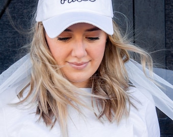 Bride Baseball Cap | Bride Hat | Bride Cap | Bride Baseball Hat