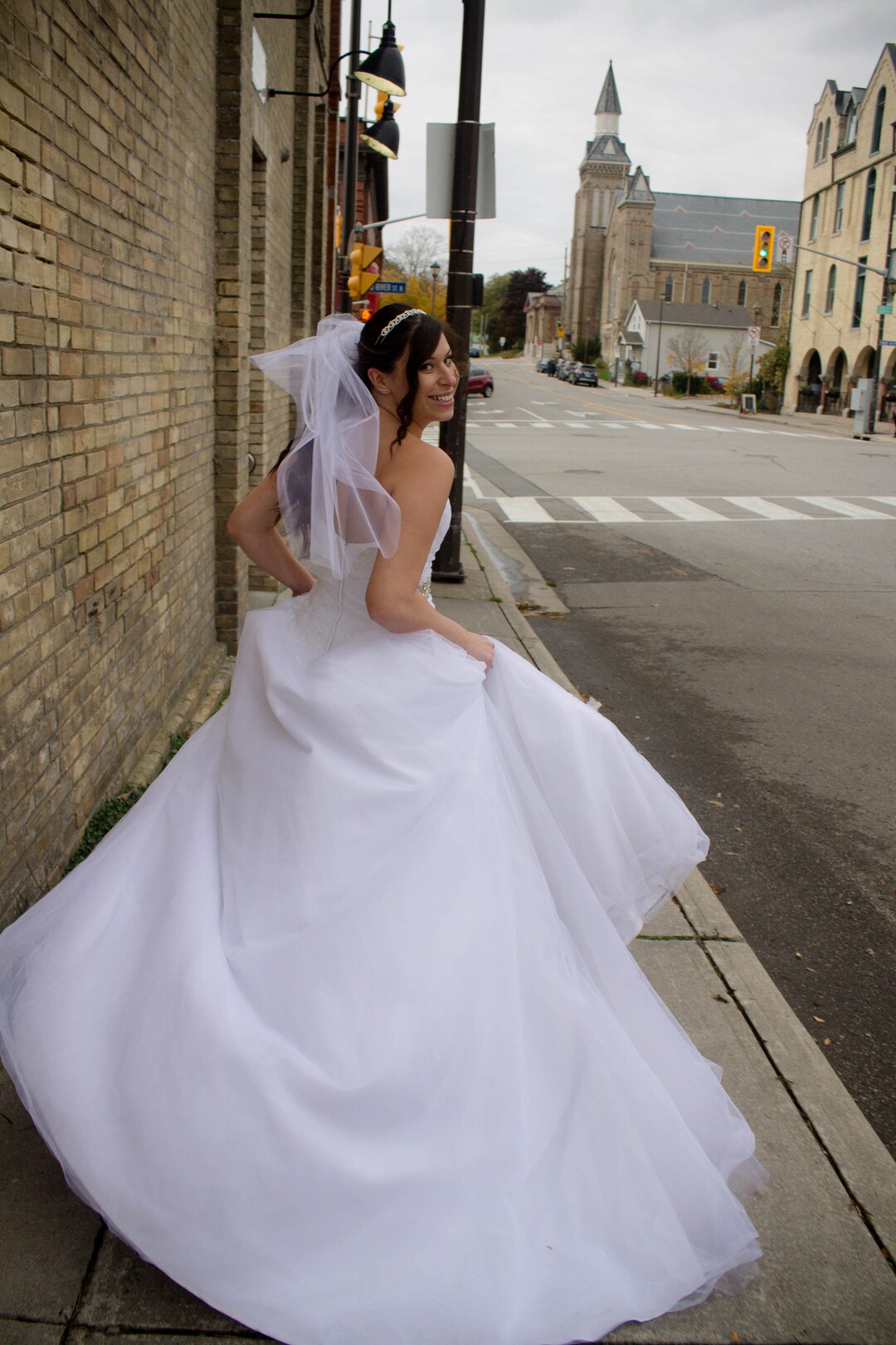 1T Velo De Cuentas, Velo De Boda Nupcial De Marfil Blanco