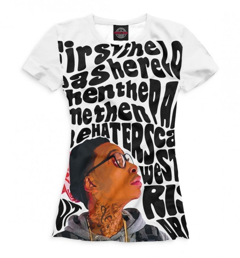 Wiz Khalifa Kunst T-Shirt hochwertige Tee Herren Damen ...