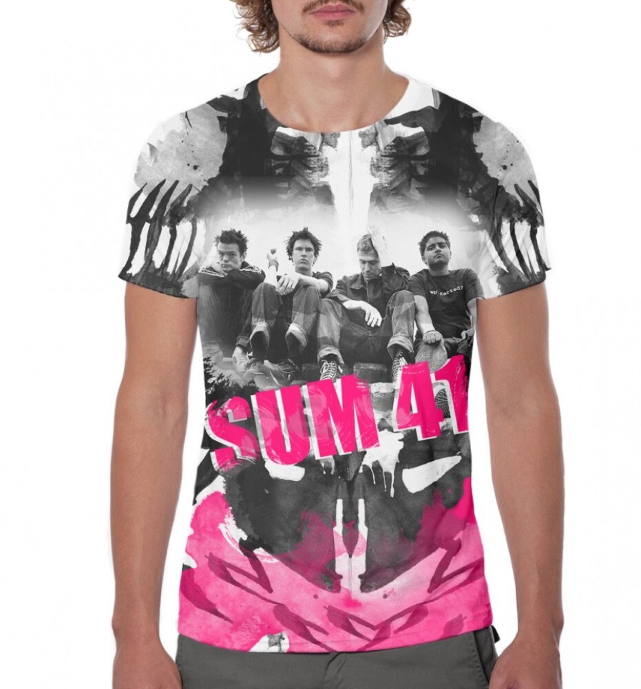 Sum 41 Members TShirt High Quality Tee Men's Etsy